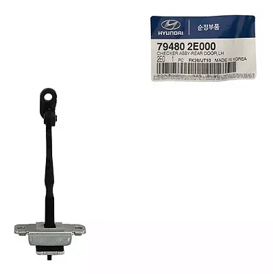 Limitador Porta Traseira Lado Esquerdo Hyundai Tucson 04/16