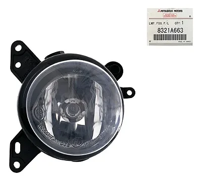Farol Neblina Lado Esquerdo Mitsubishi Lancer 2008 A 2017
