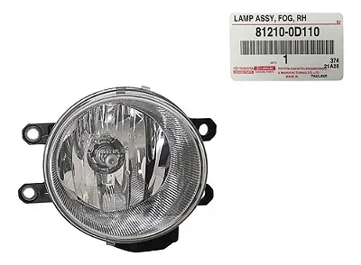 Farol Neblina Lado Direito Toyota Hilux Corola Yaris