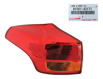 Lanterna Traseira Lado Esquerdo Toyota Rav4 2013 A 2015