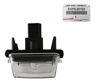 Lanterna Placa Toyota Yaris 2017/2019