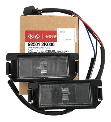 Lanterna Placa Kia Soul 2008 A 2011