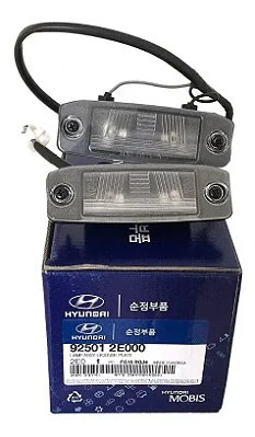 Lanterna Placa Hyundai Tucson 2006 A 2016