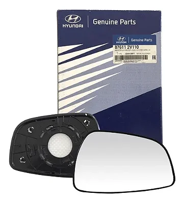 Lente Espelho Retrovisor Esquerdo Hyundai Veloster 2011 2017