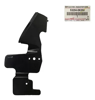 Defletor Radiador Lado Esquerdo Toyota Hilux 2013/2015