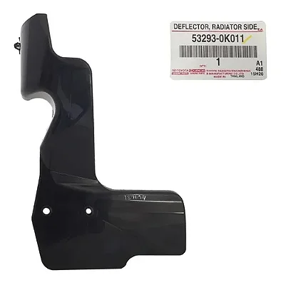Defletor Radiador Lado Direito Hilux 2008/12