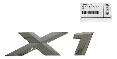 Emblema Tampa Traseira Bmw X1 2019 A 2022