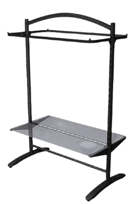 Kit Completo Arara Central Luxo com Estrutura Cremalheira Reforçada + Acessórios