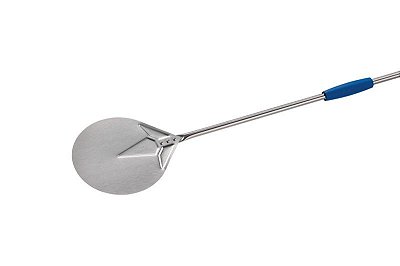Pá para fornear pizza 35cm em inox (cabo longo) - Azzurra