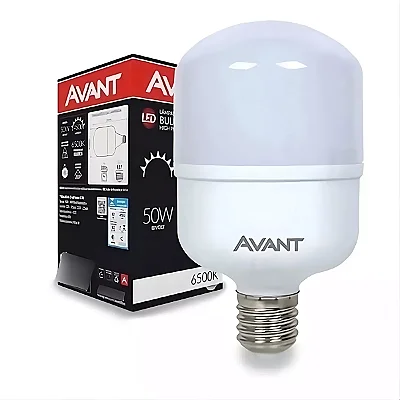 Lâmpadas Led Bulbo 50w Avant Branca 6500k E27 Cor da luz Branco-frio 100V/240V