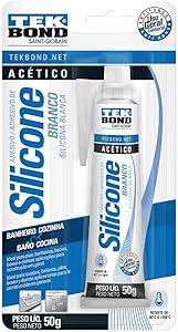 Silicone Acético Transparente para Uso Geral 50G TEKBOND-SILICO50
