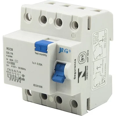 Interruptor Diferencial DR Tetrapolar 40A 30mA Jng