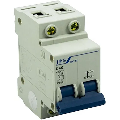 Mini Disjuntor Bipolar 40A Curva C 3KA JNG
