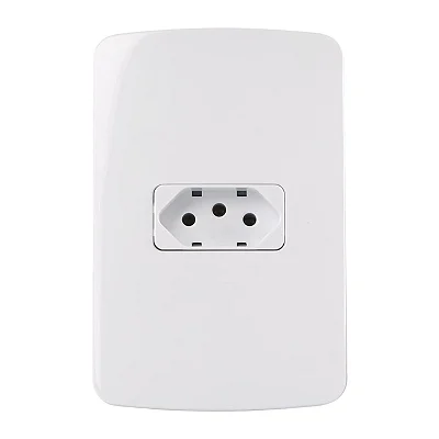 Conjunto Tomada 2P+T 20A/250V 4x2 Branco Linha B3