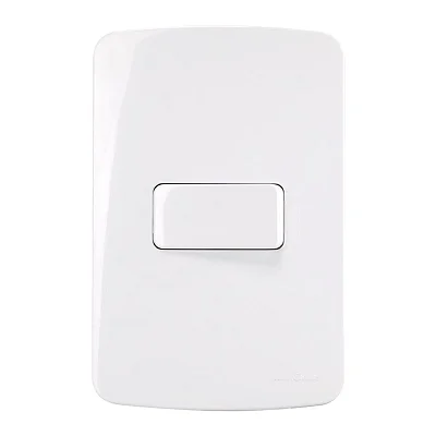 Conjunto Interruptor Simples 10A/250V 4x2 Branco Linha B3