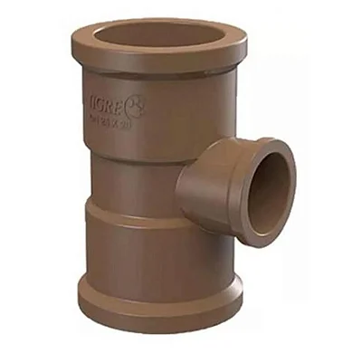 Te de Redução Soldável PVC 40mm x 32mm Tigre