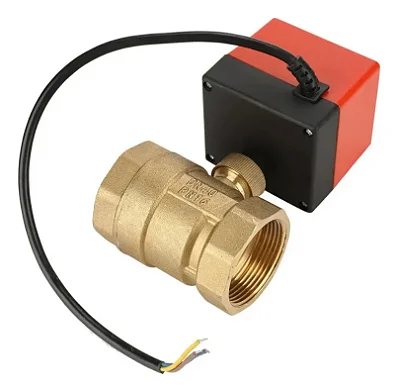 Válvula Motorizada Esfera Eletrica 1.1/2 Polegadas 220v 50mm