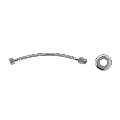 Engate Flexível Metálico Macho Fêmea 1/2" Deca
