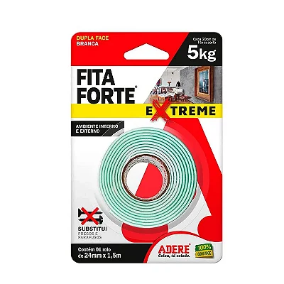 Fita Dupla Face Espuma Extreme 24mmx1,5m