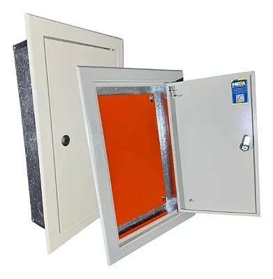 Caixa Embutir 600x400x120 Painel Elétrico Cinza