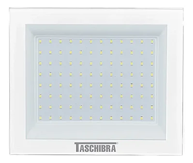 Kit 4 Refletores LED Taschibra 100W Luz Quente