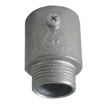 Conector Reto Alumínio Rosca BSP Wetzel