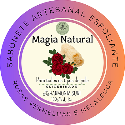 Magia Natural (Rosas Vermelhas e melaleuca)