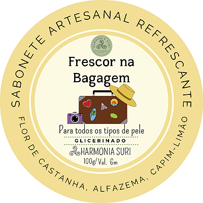 Frescor na Bagagem (flor de castanha, alfazema, capim-limão)