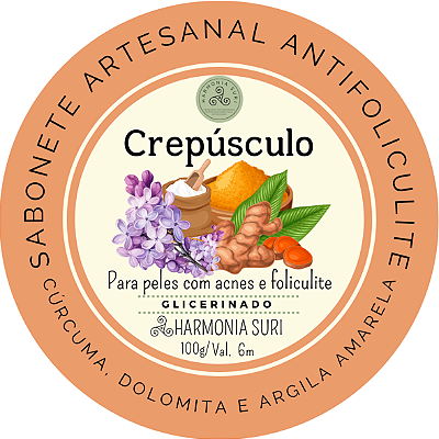 Crepúsculo (Cúrcuma, dolomita e argila amarela)