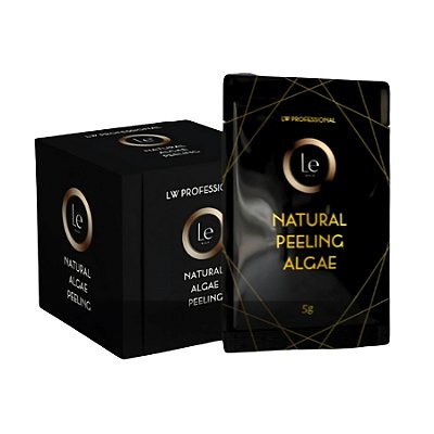 5 Saches Le Walk Algae Peeling de Algas Natural e Purificado
