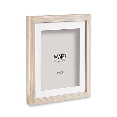 PORTA RETRATOS MDF NATURAL 3X23X28CM