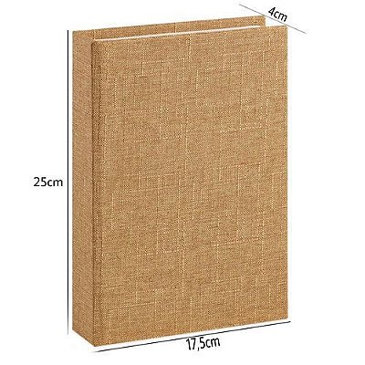 LIVRO CAIXA 25x18x4CM