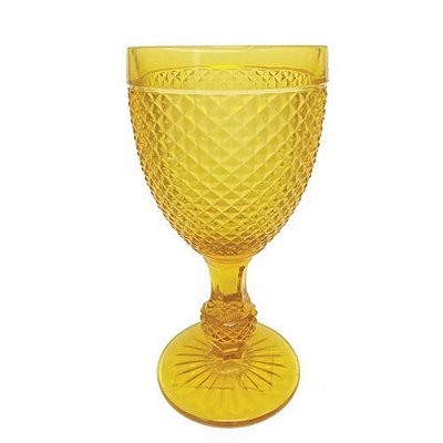 TACA AGUA BICO DE JACA AMBER 7.8X16CM