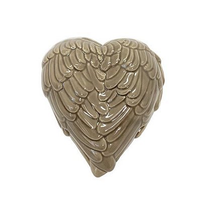 PORTA TRECO CORACAO CERAMICA 12X4CM