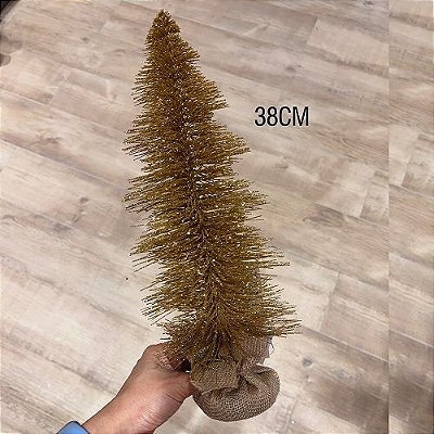 MINI PINHEIRO DOURADO 38CM