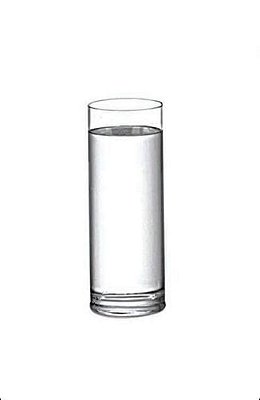 VASO TRANSP CILINDRO  24X9X9CM