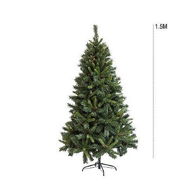 ARVORE DE NATAL LUXEMBURGO C/PINHA 1.5M 452 GALHOS