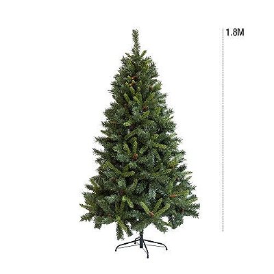 ARVORE DE NATAL LUXEMBURGO C/PINHA 1.8M 756 GALHOS