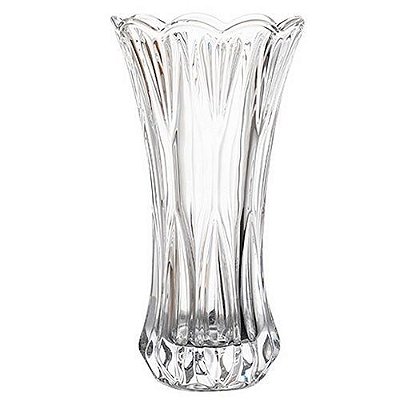 VASO DECORATIVO DE VIDRO 12X23X8CM