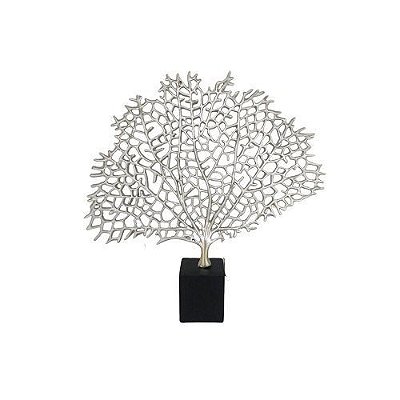 ARVORE PRATA 34CM