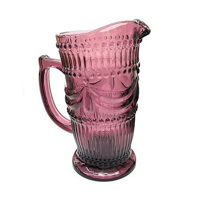 VASO EM VIDRO HR365 AZUL /LILAS