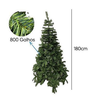 ARVORE DE NATAL IMPERIAL 800G 180CM