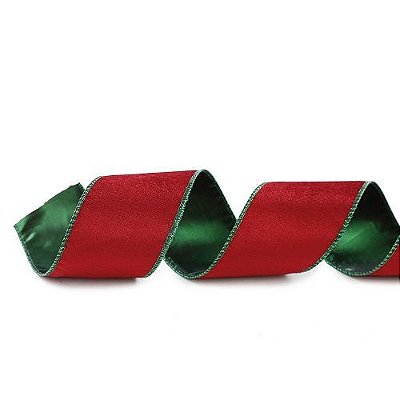 FITA ARAMADA LISA VERM/VRD 6.3X914CM