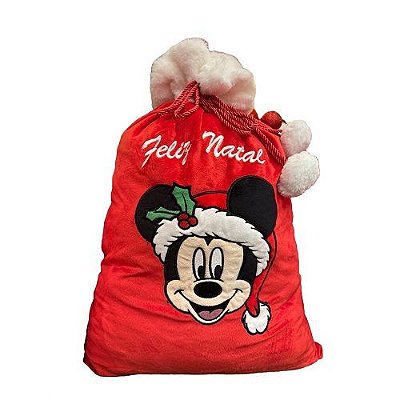 SACO PRESENTE C/MICKEY 72X47CM