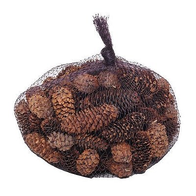 SAQUINHO C/PINHAS MARROM 200GR