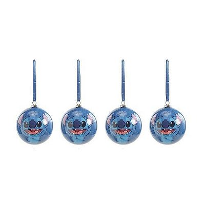 BOLA STITCH 8CM (DISNEY)JOGO C/4