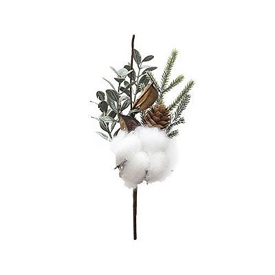 PICK ALGODAO COM PINHA 18CM