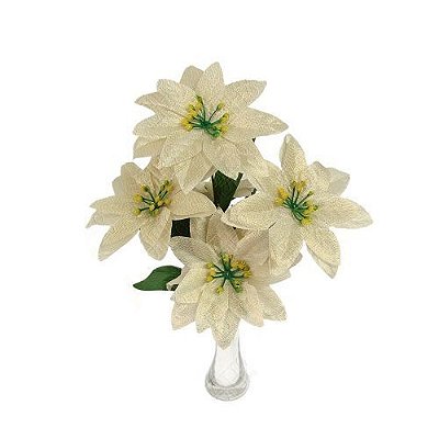 BICO DE PAPAGAIO DOURADO X5 31CM