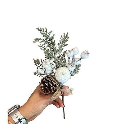 PICK BERRY BRANCO 25CM