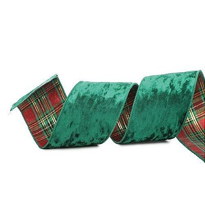 FITA ARAMADA XADREZ VRD 10CM X 4.57M